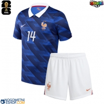 Otroški Nogometni dresi Francija Adrien Rabiot #14 Domači SP 2026 Kratek Rokav (+ Kratke hlače)